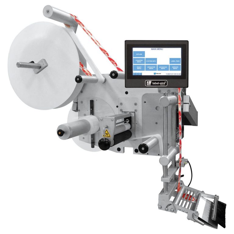 Label-Aire 3115-TS wipe-on label applicator, a common source of Label-Aire parts orders
