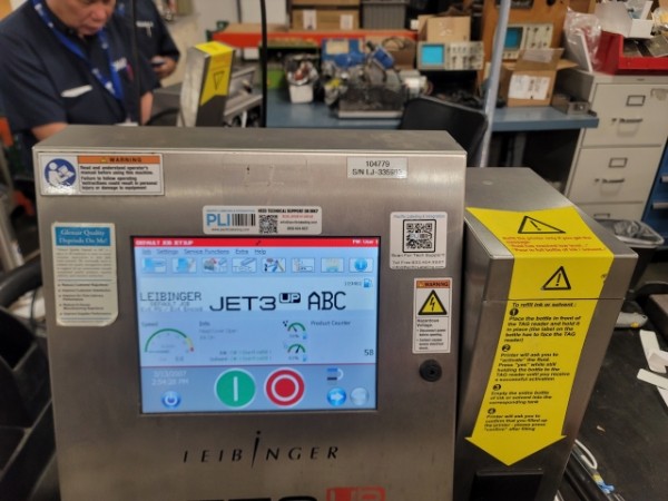 LEIBINGER JET3 UP PRO continuous inkjet printer