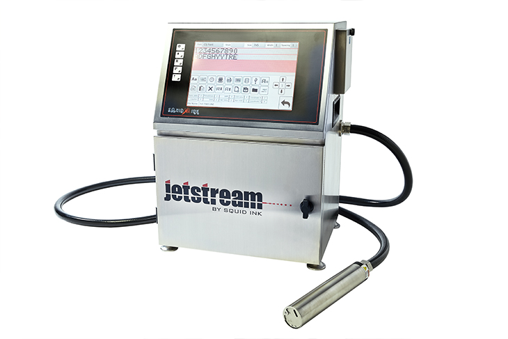 Squid Ink JetStream CIJ printer eligible for PLI industrial printer service