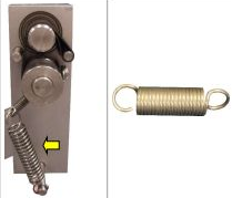 Label-Aire 7700254 — Spring EXT 0.500 x 2.00 x 12.41 #IN