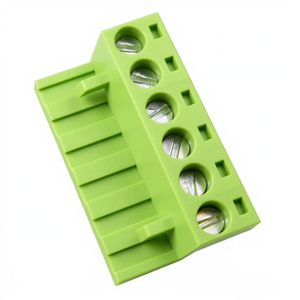 Label-Aire 9051904 — Terminal Block (Green Plug for Motor Cable)