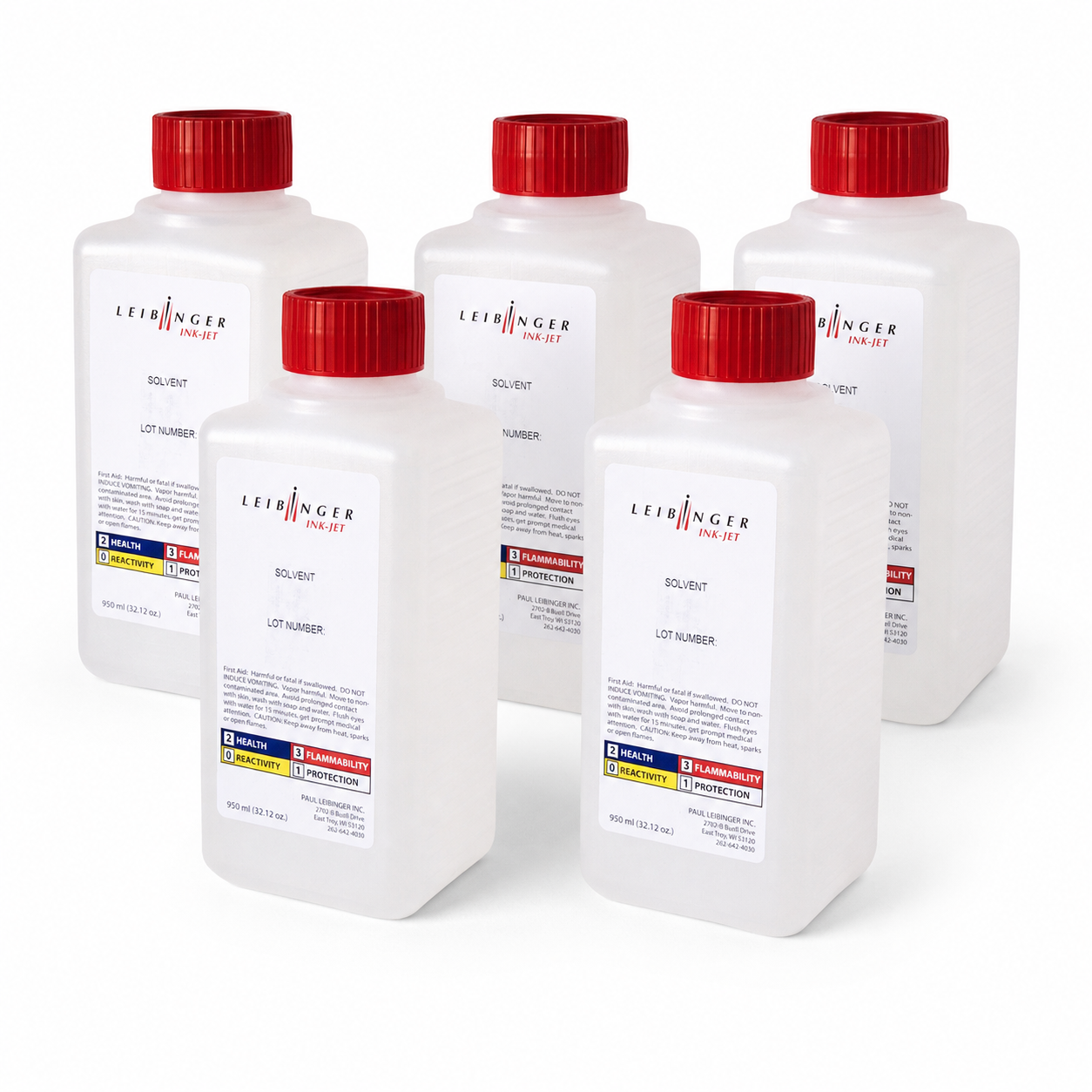 Leibinger IQJET Solvent 77001-000230 – MEK General Purpose (Case of 5)